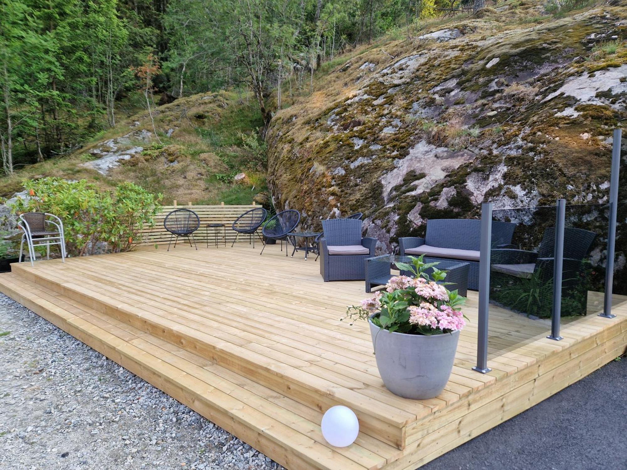 Kvamsdal Pensjonat 4 Eidfjord Exterior foto
